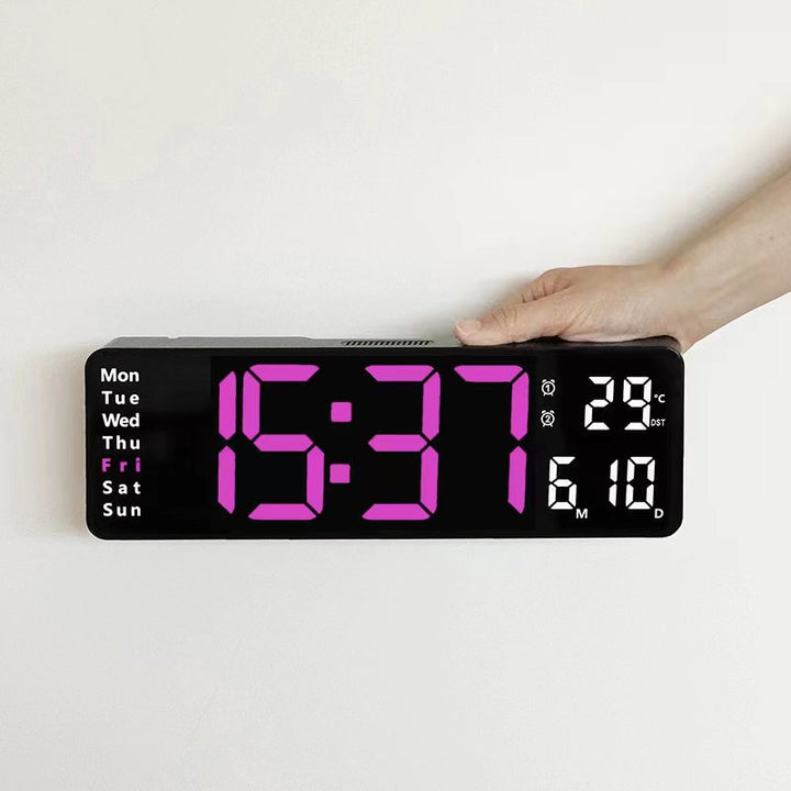 Digitale Wanduhr Karnz