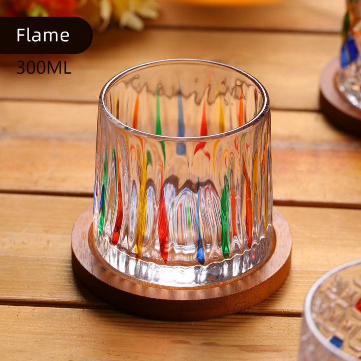 Rotierendes Multi-Color-Glas für Whiskey mit Geschenkbox | Karnz