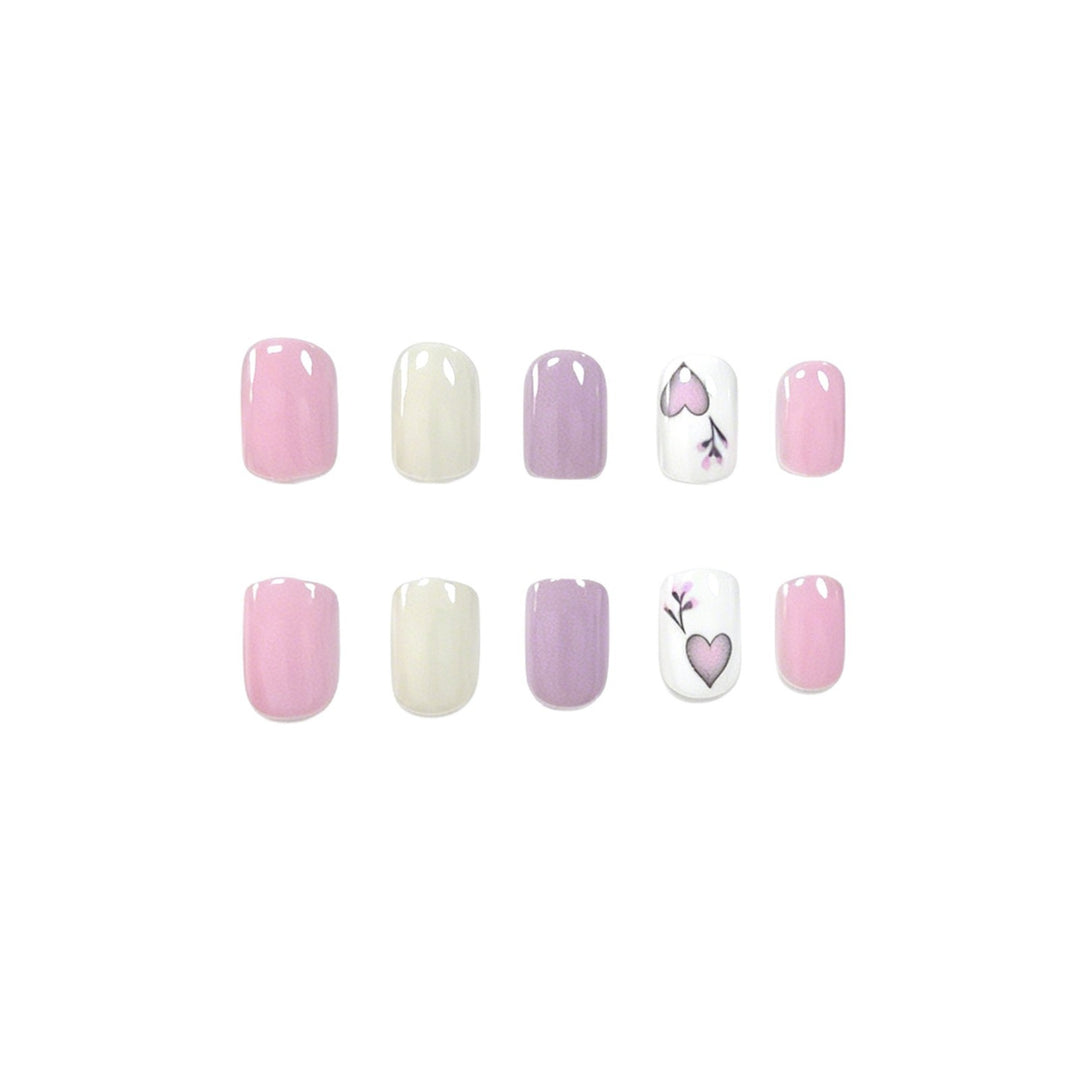 Künstlerische Herz-Design Nagelkunst Verbesserungen Karnz