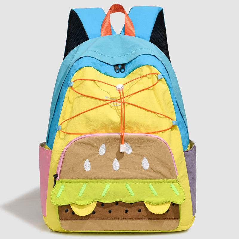 Lustiger gemusterter Rucksack