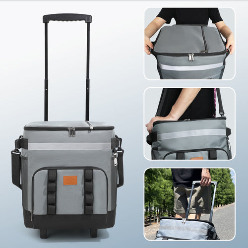 Damen Reise-Kühltasche mit ausziehbarem Griff Karnz