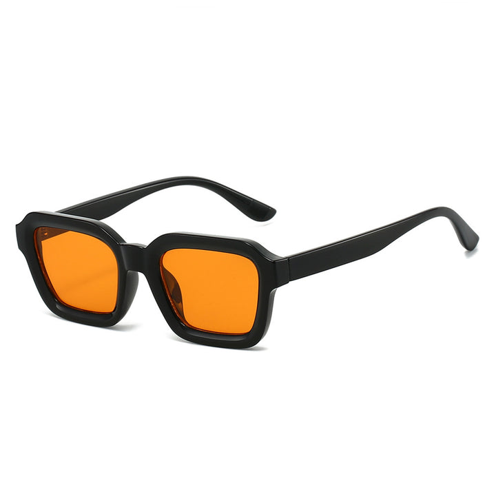 Trendige geometrische Rahmen-Sonnenbrille Karnz