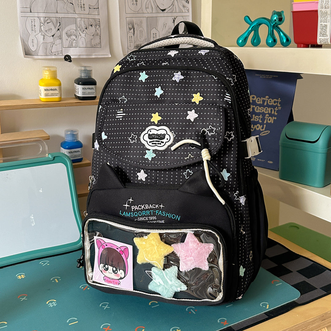 Fun-gedruckter Canvas-Rucksack Karnz