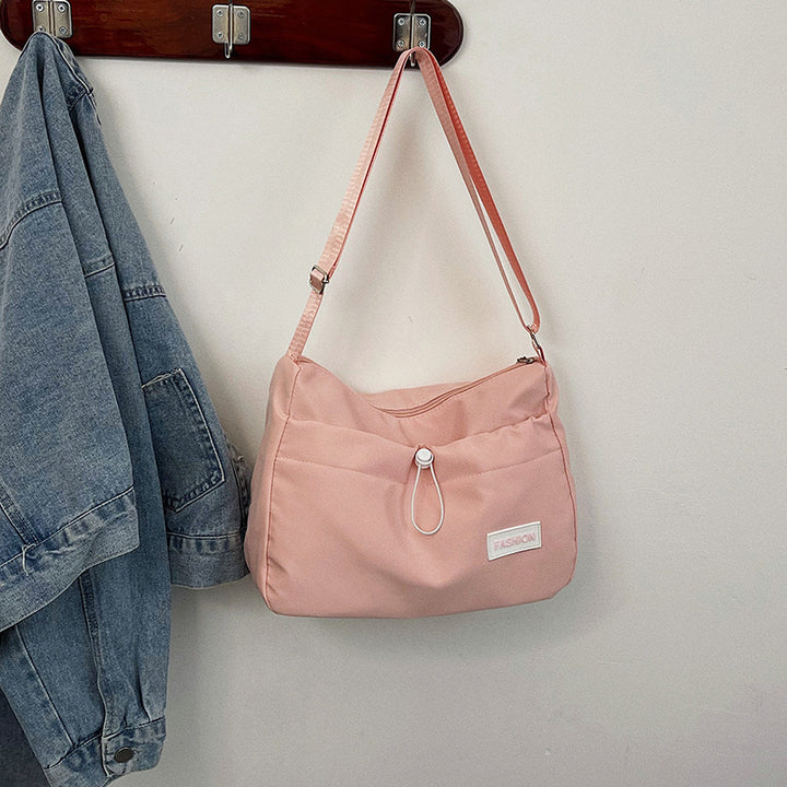 WoVersatile Weiches Stoff Schultertasche Karnz