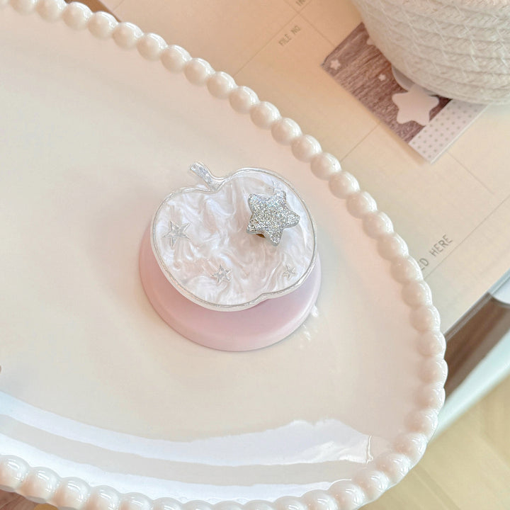 Verspielte Kosmetikdose im Apfel-Design Karnz