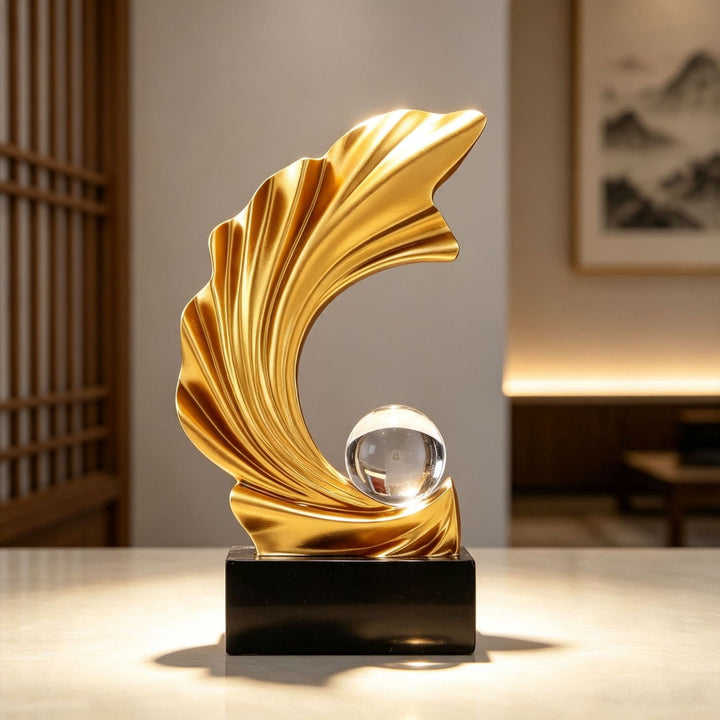 Künstlerische dekorative Skulptur für die Innenausstellung