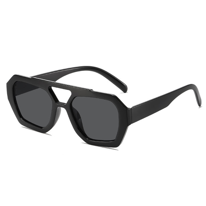 Zeitgenössische Geometrische Sonnenbrille Karnz