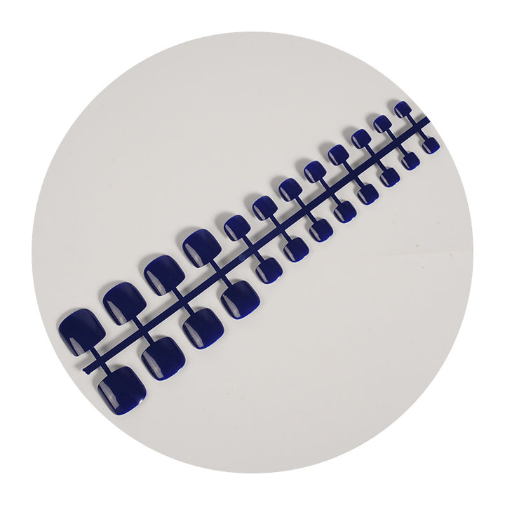 Elegante Glänzende Aufklebenägel