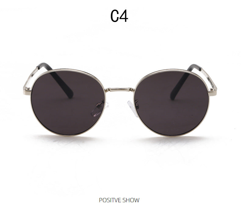 Damen modische Sonnenbrille mit verspiegeltem Farbverlauf Karnz