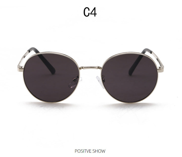 Damen modische Sonnenbrille mit verspiegeltem Farbverlauf Karnz