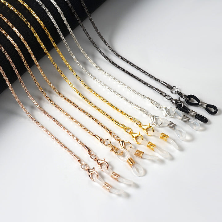 Elegante Perlen Brillenband Karnz