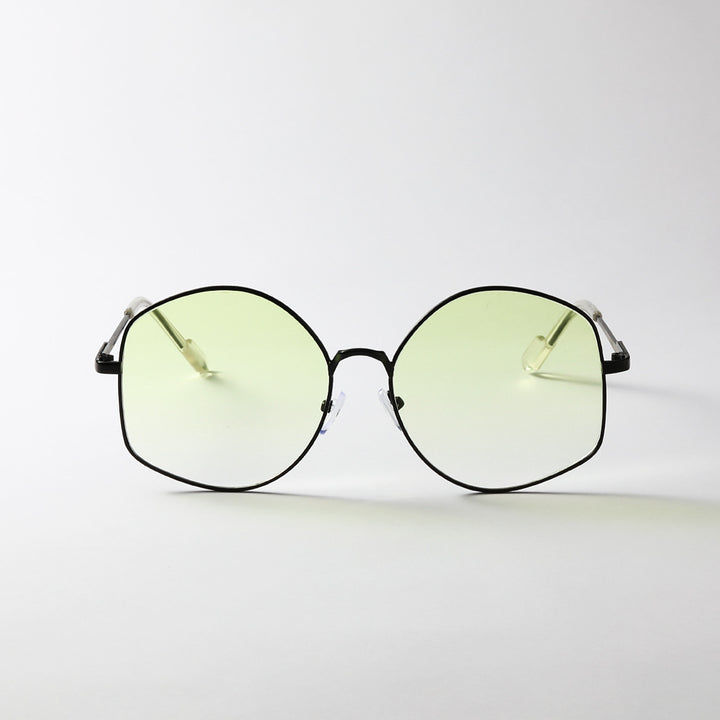 Damen modische Sonnenbrille mit einzigartiger achteckiger Rahmenkonstruktion Karnz