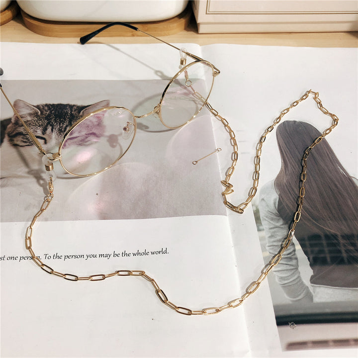 Chic Metall Verbindung Brille Kette Karnz
