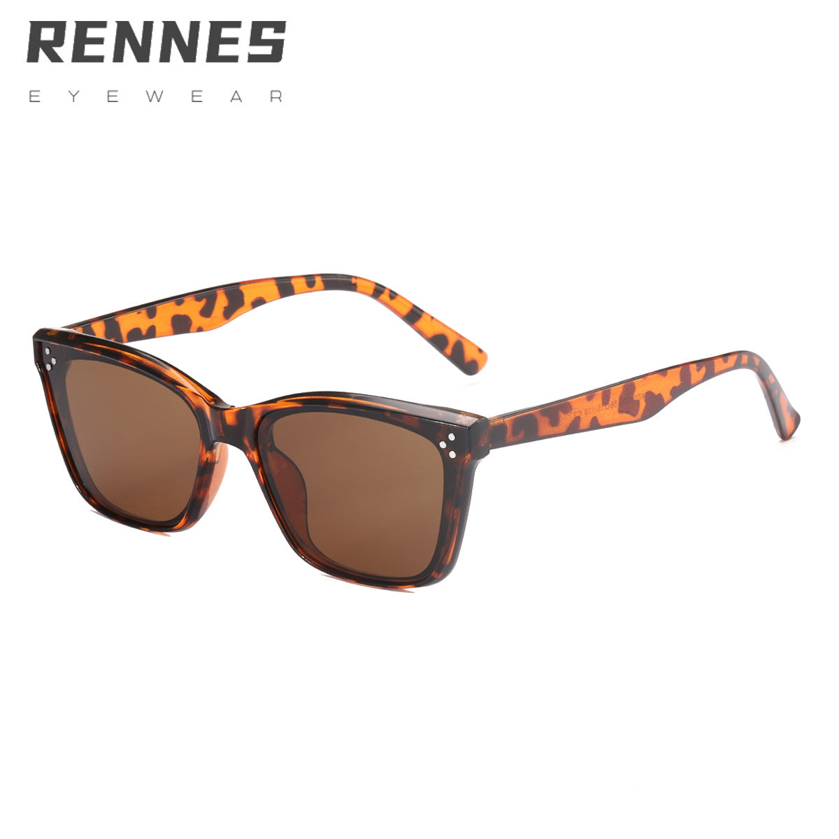 Damen Retro-inspirierte Sonnenbrille im auffälligen Muster Karnz