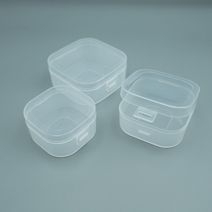 Modular transparenter Aufbewahrungsbehälter Karnz