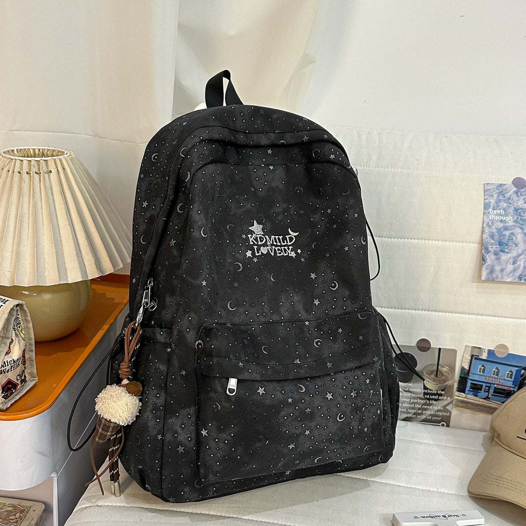 Stylische Sternen-Print Rucksack Karnz