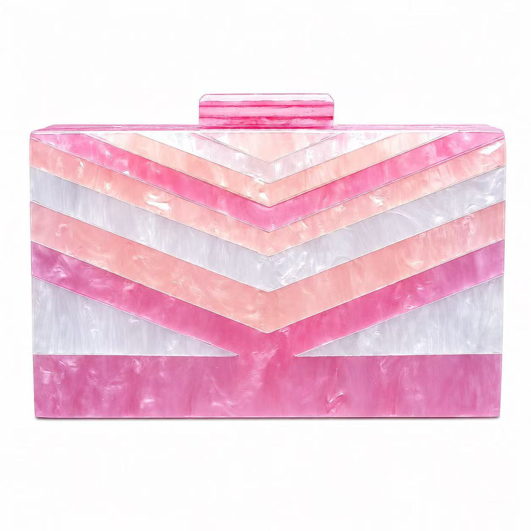 Stylische Acryl-Clutch