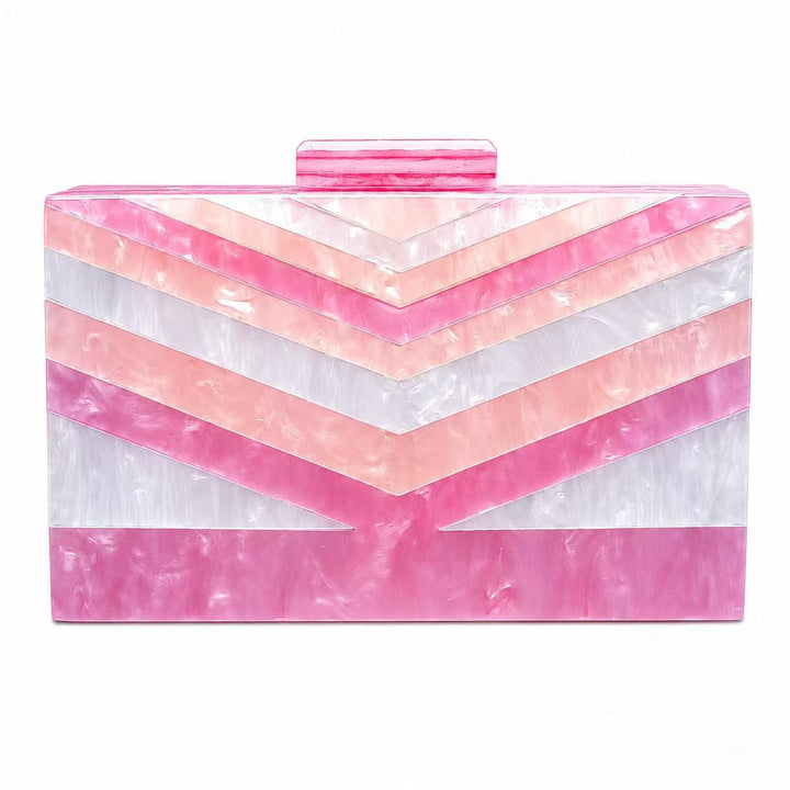 Stylische Acryl-Clutch