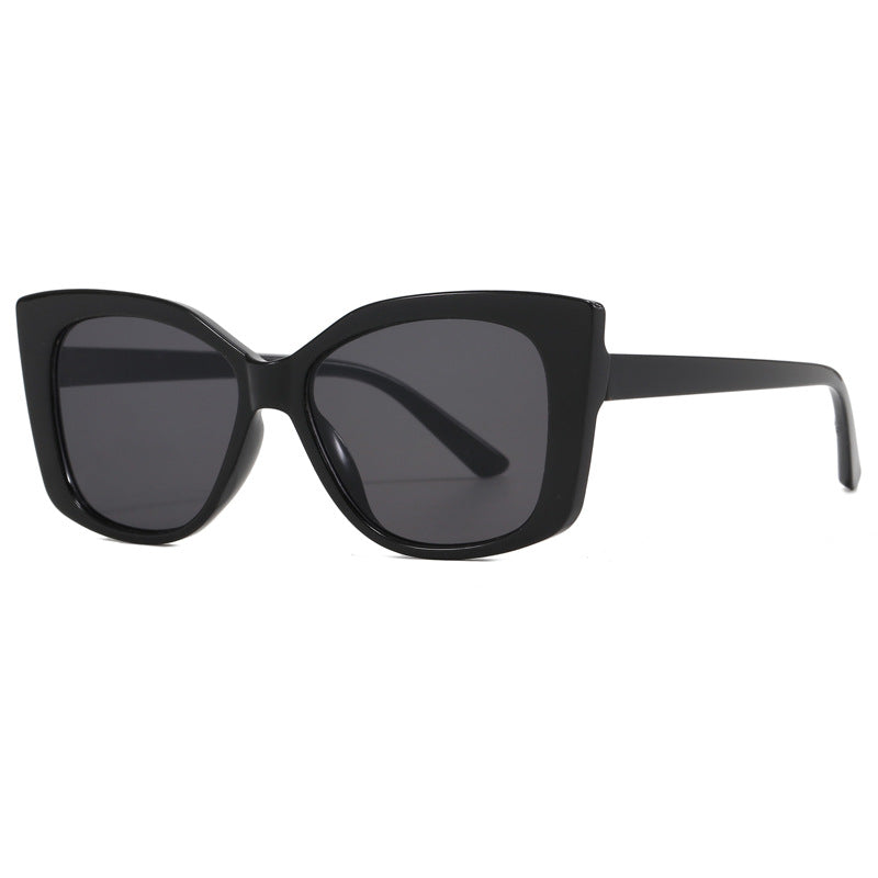 Damen Modische Cat-Eye-Sonnenbrille mit modernem Design Karnz