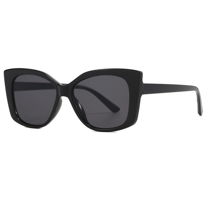Damen Modische Cat-Eye-Sonnenbrille mit modernem Design Karnz