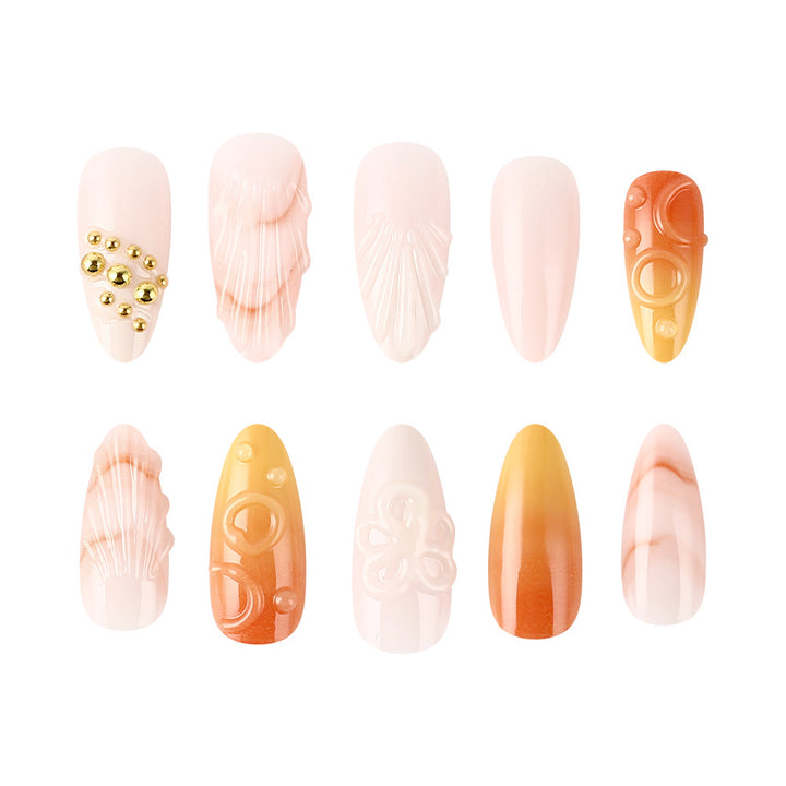 3D Strukturierte Gel-Nagelkunst-Set Karnz