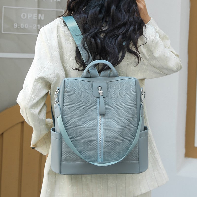 Texturierte Mehrfachtaschen-Rucksack Karnz