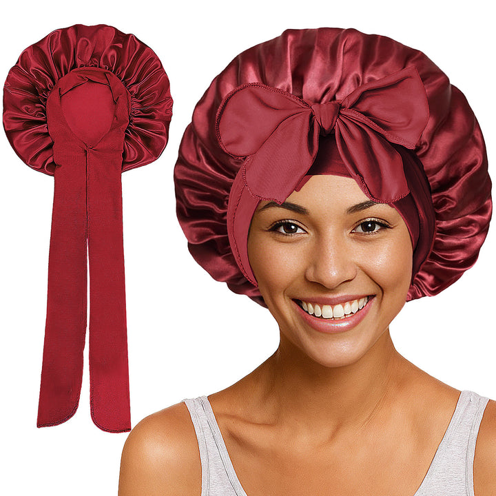Satin Hair Haube