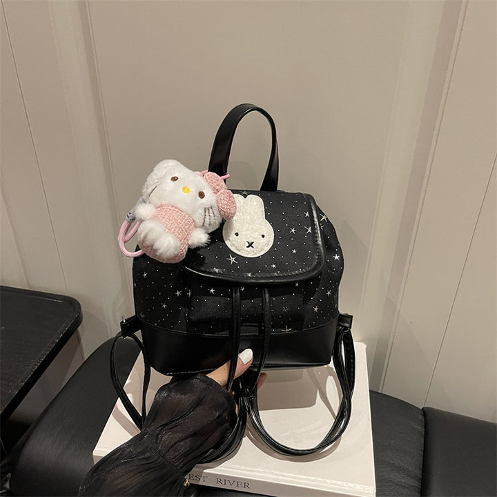 Niedlicher Hasen-Themen Mini-Rucksack