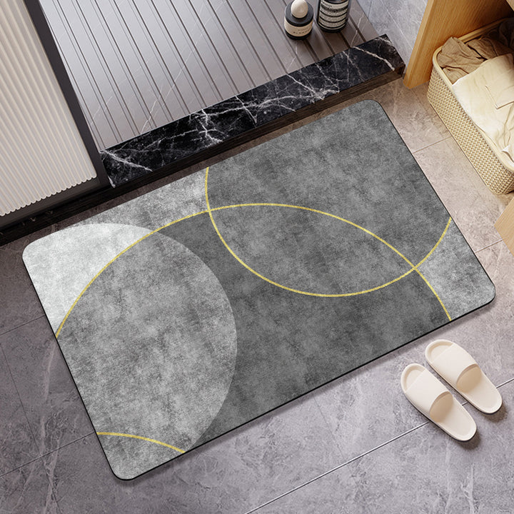 Geometrisch gemusterter Anti-Ermüdungs-Badematte Karnz