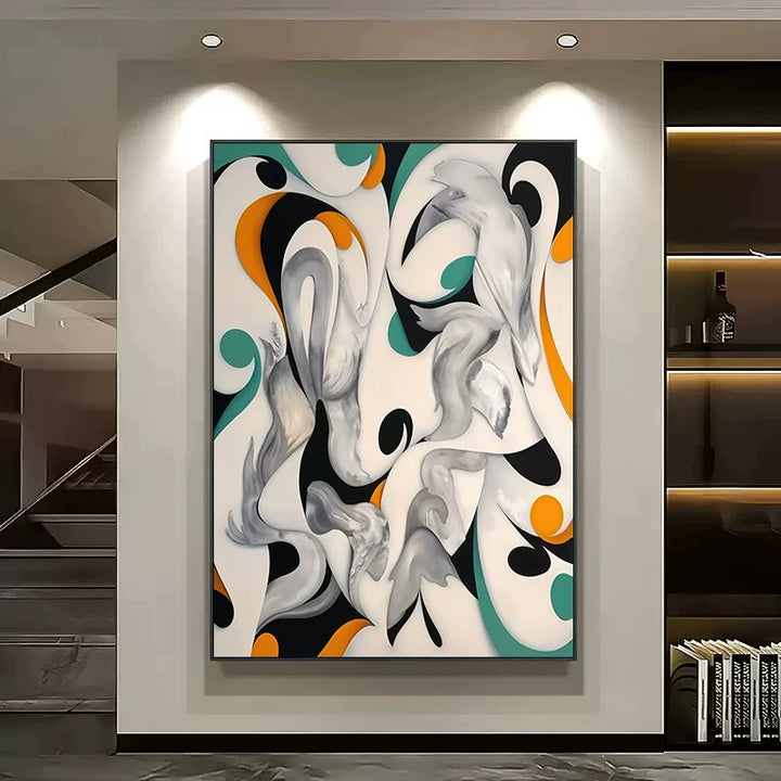 Moderne abstrakte Wandkunst
