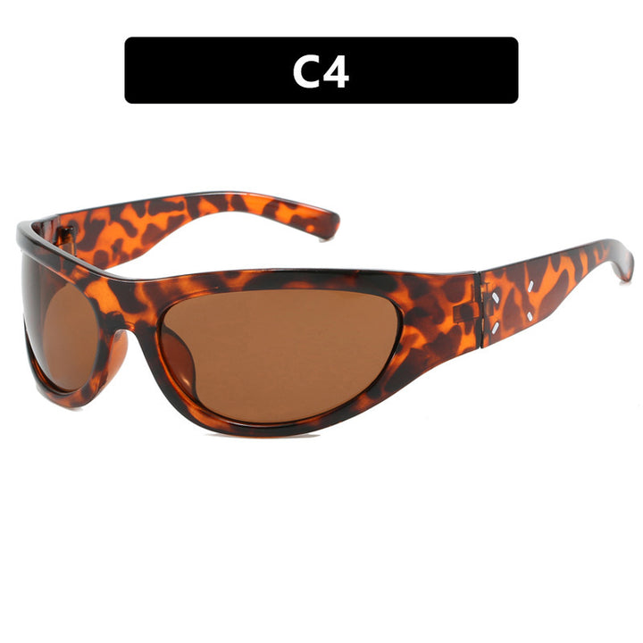 Damen sportliche Sonnenbrille mit ergonomischem Design Karnz
