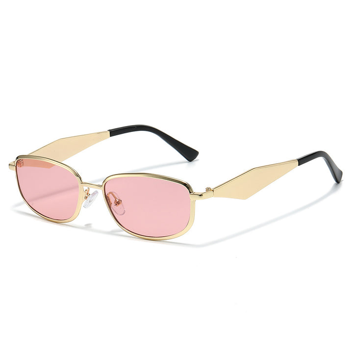 Avant-Garde Rechteckrahmen Sonnenbrille Karnz