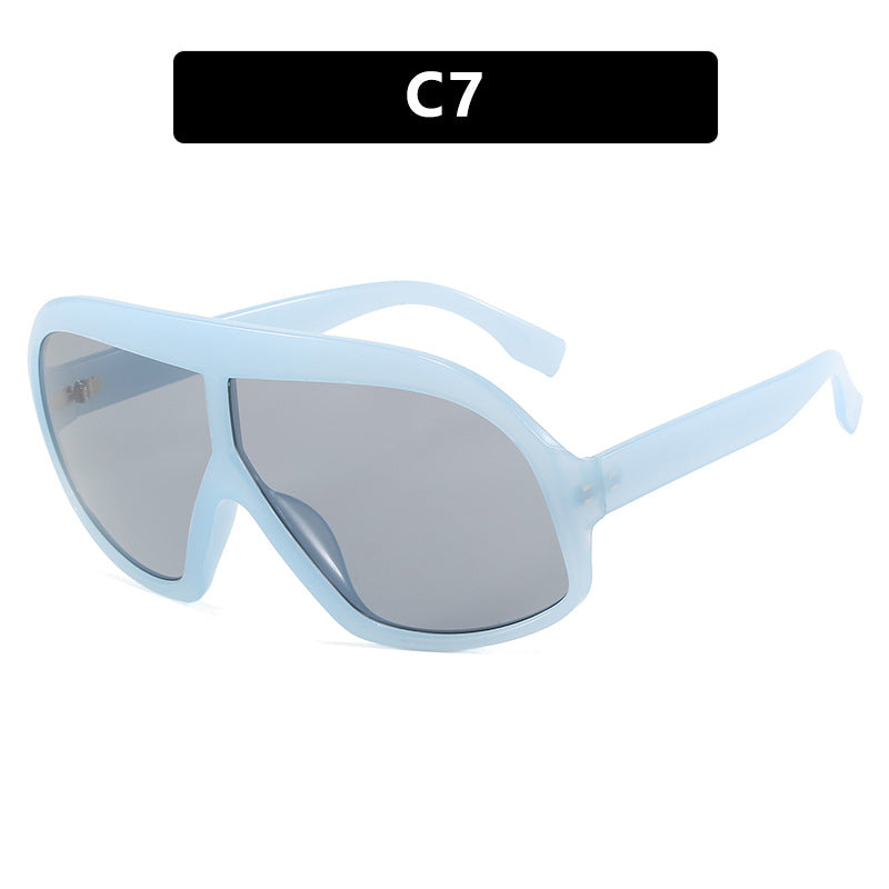 Damen modische Sport-Sonnenbrille im futuristischen Design Karnz