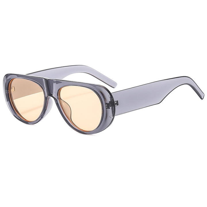 Zeitgenössische Überdimensionierte Schildbrille Karnz