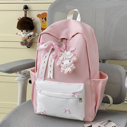 Verspielter Rucksack mit Eleganten Applikationen Karnz