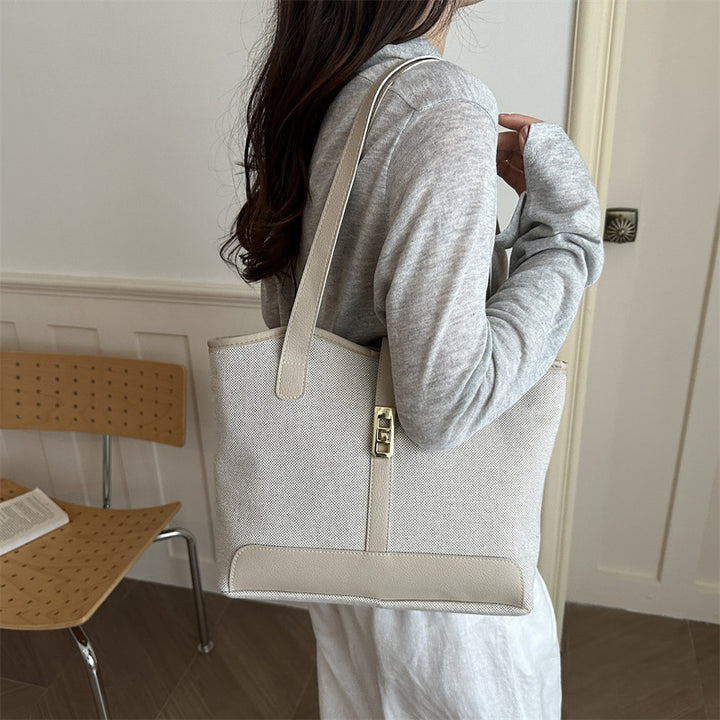 Stylische Canvas Shopper Tasche