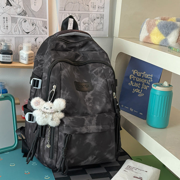 Trendige Marmor-Muster-Rucksack Karnz