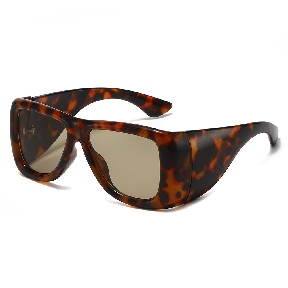 Oversized modegetriebenen Shield-Sonnenbrillen Karnz