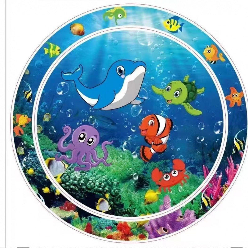 Unisex Wasserspielmatte für Kinder mit maritimen Motiven Karnz