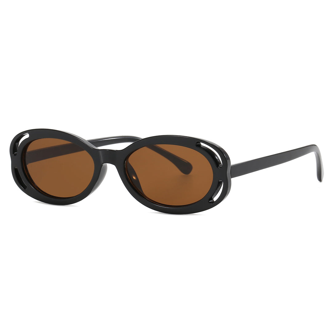 Damen modische Sonnenbrille mit exotischem Muster Karnz