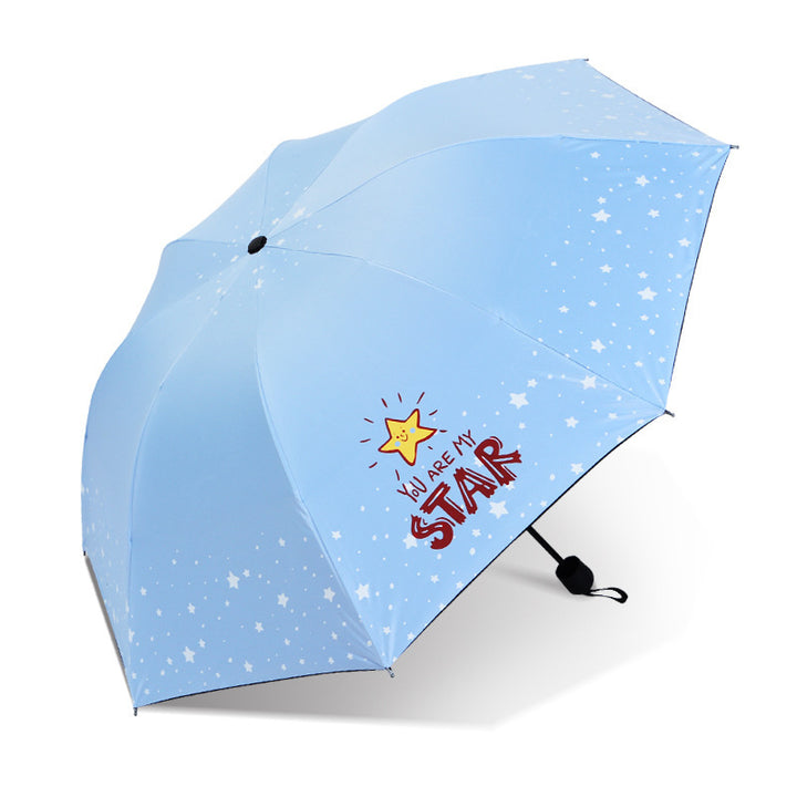 Damen Falt-Regenschirm mit lustigem Tierdesign Karnz
