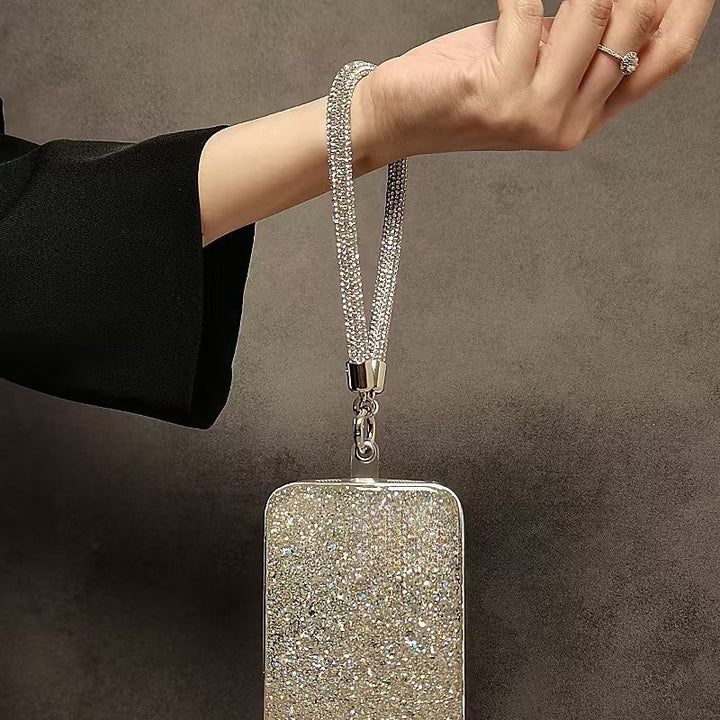 Rhinestone-accentierte Handtaschenriemen Karnz