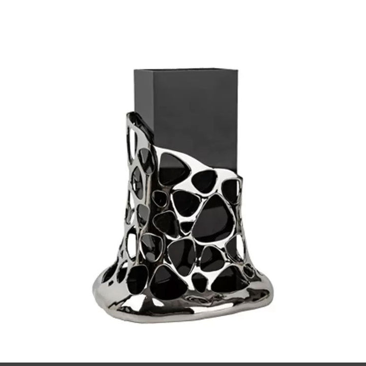 Skulpturale abstrakte dekorative Vase