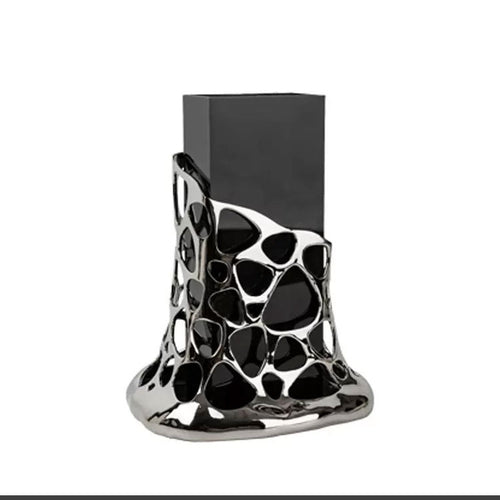 Skulpturale abstrakte dekorative Vase