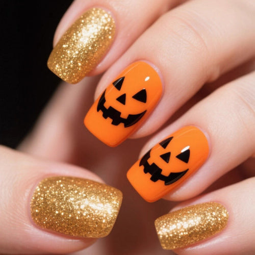 Halloween-Themen Nagelkunst Karnz