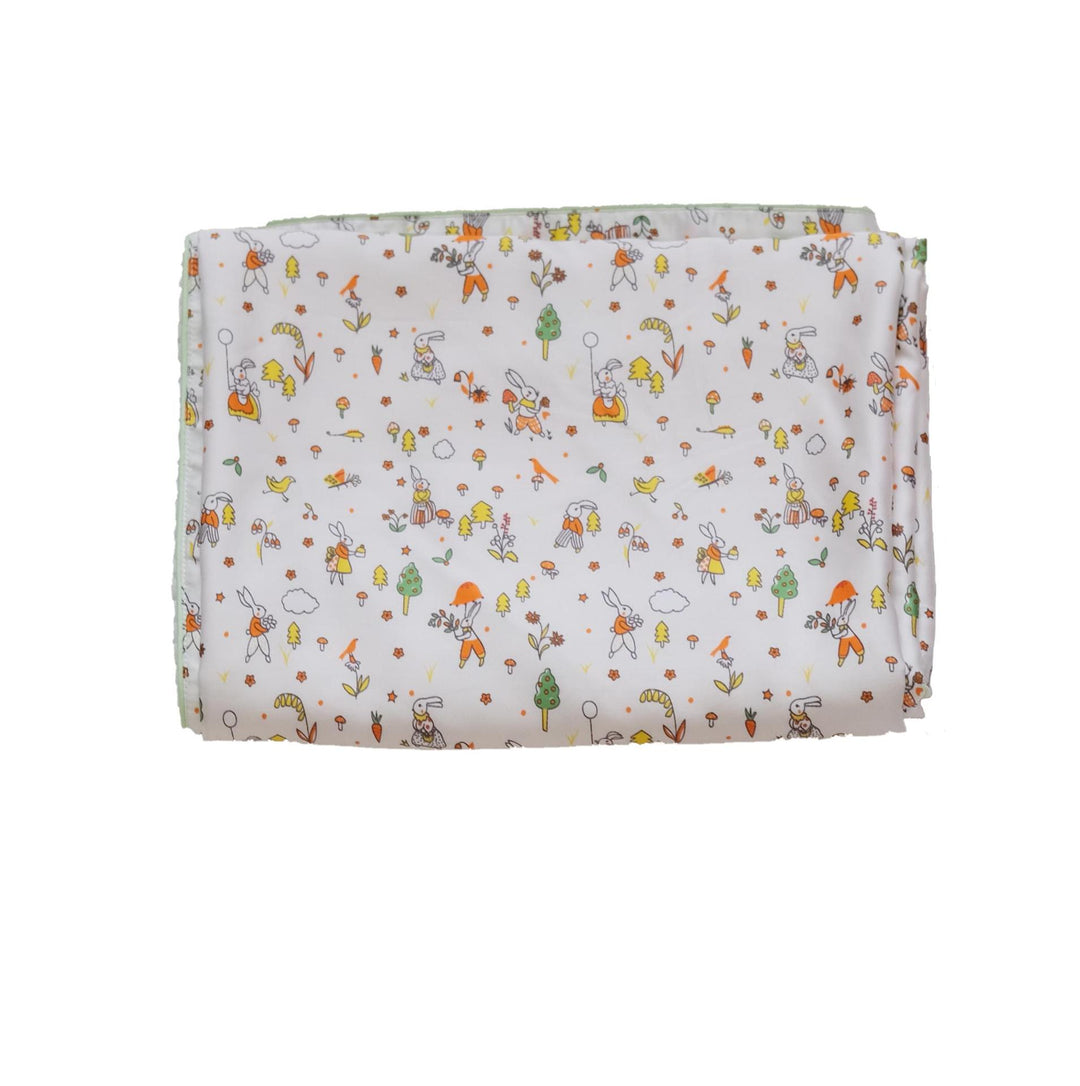 Kuschelige Baby-/Kinderdecke aus weicher Mikrofaser mit fröhlichem Bananen-Print