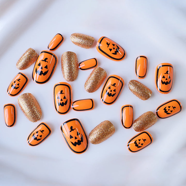 Festive Halloween Nagelkunst Verbesserungen Karnz