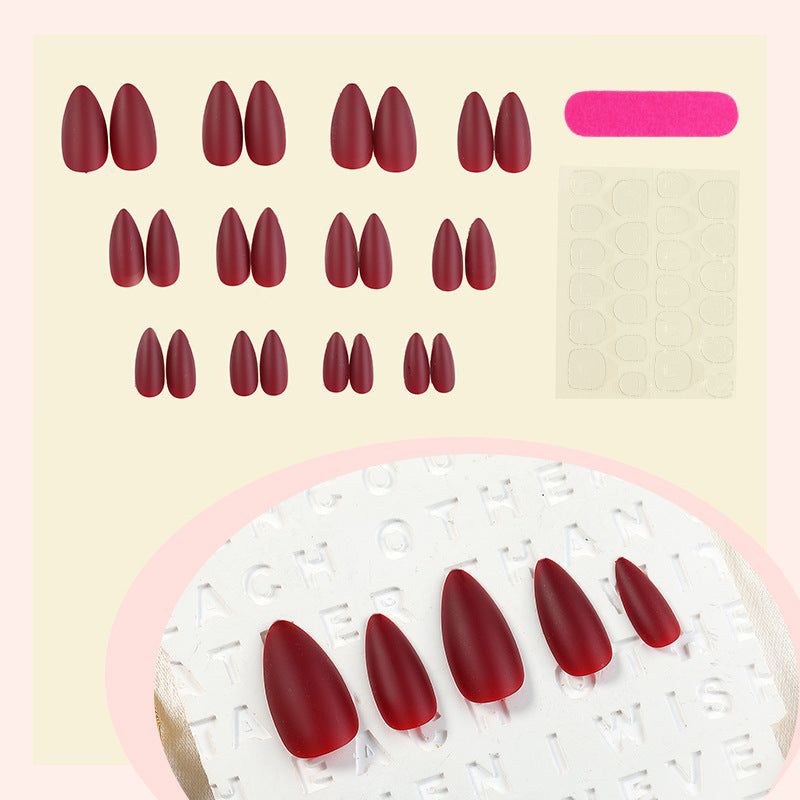 Premium Mattes Press-On Nagelkollektion Karnz