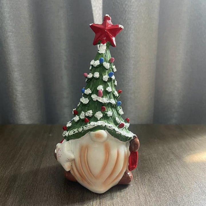 Dekorative Weihnachtsmann Statue Karnz