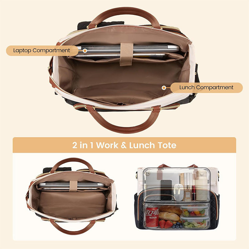 Multi-Funktionale Gesteppt Utility Tote Karnz
